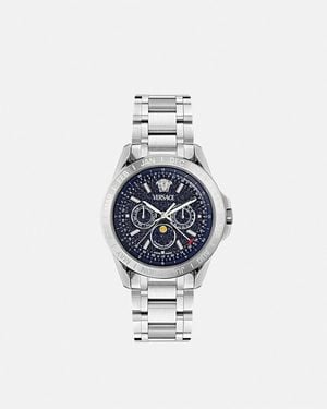 Versace V-Galaxy Moonphase Watch - Blue