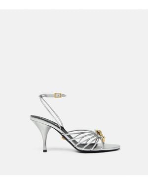 Versace Heeled Sandals - White