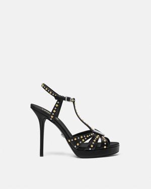 Versace Platform Sandals - Black