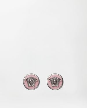 Versace Medusa Pendientes - Blanco