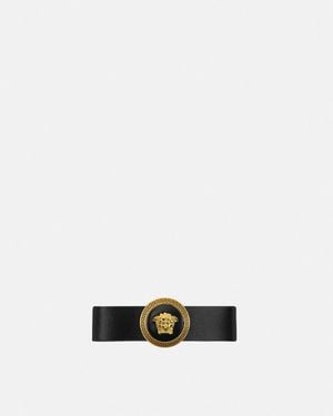 Versace Horquilla Gianni Ribbon - Blanco