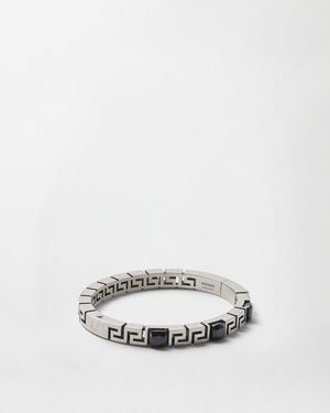 Versace Greca Pulsera - Blanco