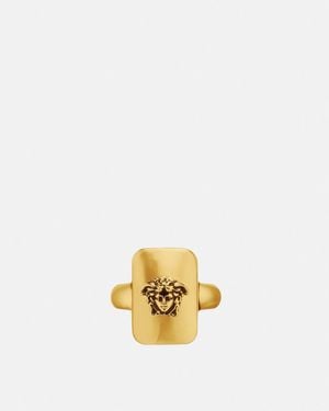 Versace Medusa Ring - Metallic