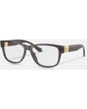 Versace Vance Rectangular Glasses - White