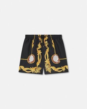 Versace Bermuda Da Mare Cameo - Nero