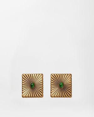 Versace Circe Earrings - Metallic