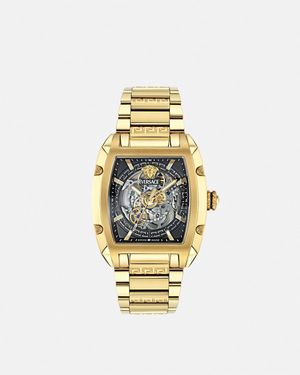 Versace Montre Dominus Skeleton - Metallic