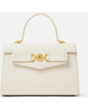 Versace Medusa '95 Henkeltasche Aus Leder - Weiß