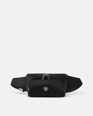 Versace La Medusa Sac Ceinture En Nylon - Noir