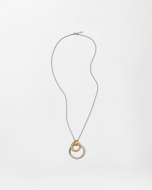 Versace Greca Collier - Blanc