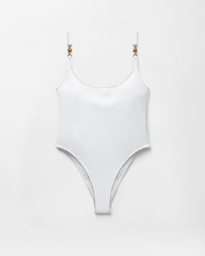 Versace One-Piece Swimsuit - White