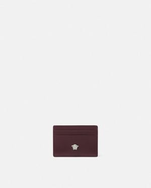 Versace La Medusa Cardholder - Purple