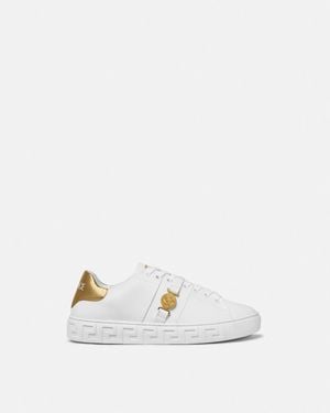 Versace Medusa Biggie Greca Sneaker - Weiß