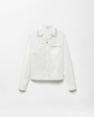 Versace Cotton Poplin Shirt - White