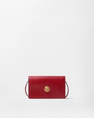 Versace Emblème Nappa Mini Bag - Red