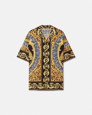 Versace Short Sleeve Shirts - Giallo