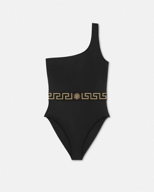 Versace Greca Swimsuit - Black