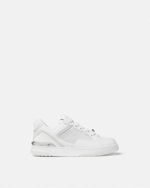 Versace Sports Shoes With Logo - White