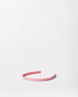 Versace Plex Headband - White