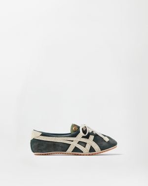 Versace Tai-Chi Sakura Suede Trainers - White