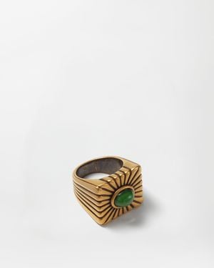 Versace Circe Ring - Metallic