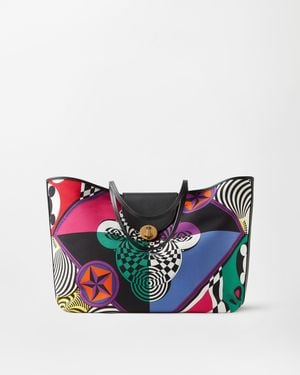 Versace Vivian Shopper Grande - Bianco