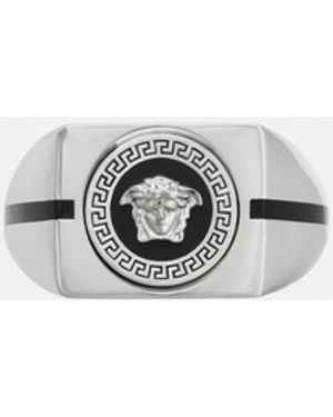 Versace Icon Ring - White