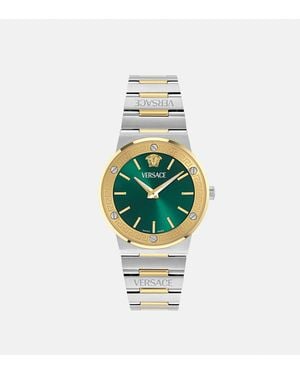 Versace Reloj Greca Logo Aero - Blanco