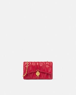 Versace Mini Borsa Trapuntata Kleio - Rosso