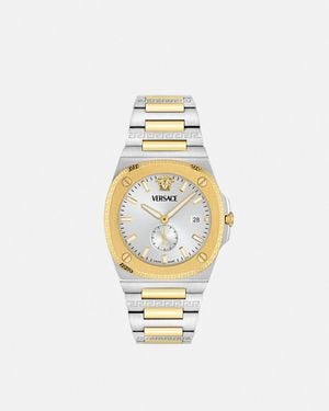 Versace Montre Tolomeo - Métallisé