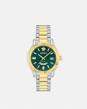 Versace Apodis Watch - Metallic