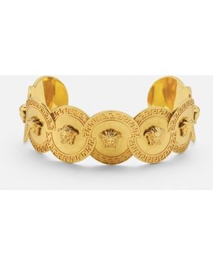 Versace Tribute Cuff Bracelet - Yellow