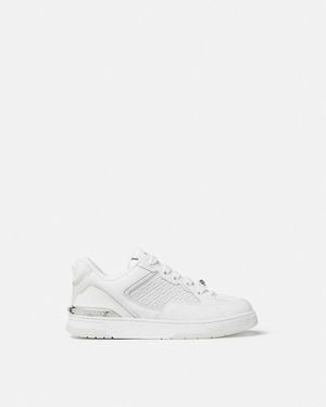 Versace Biggie Basket Sneakers - White