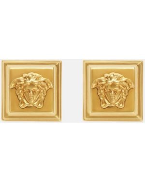 Versace Column Earrings - Metallic