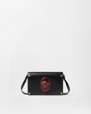 Versace Lou Nappa Mini Bag - Black