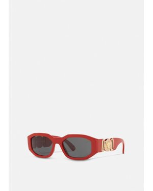 Versace Gafas De Sol Medusa Biggie - Blanco