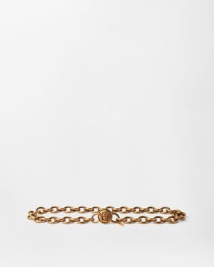 Versace Chain Belt - Natural