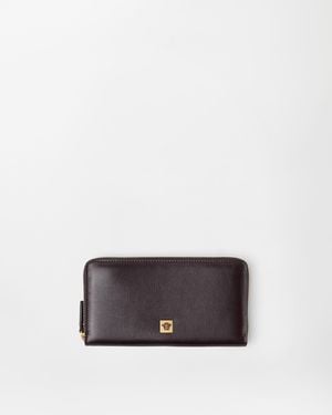 Versace Severine Leather Wallet - White
