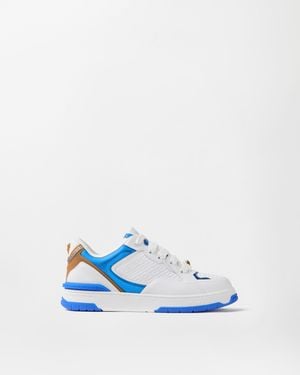 Versace Biggie Basket Sneaker Aus Leder - Blau