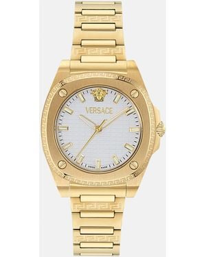 Versace Greca Pulse Watch - Metallic