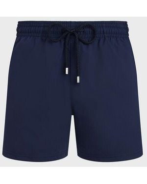 Vilebrequin Stretch Swim Trunks Solid - Blue