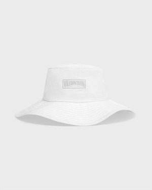 Vilebrequin Large Bucket Hat Solid - White