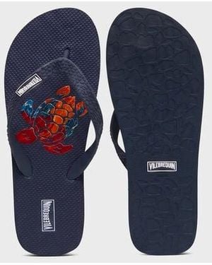 Vilebrequin Flip Flops Salvador - Blue