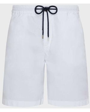 Vilebrequin Jogging Gabardine Stretch Bermuda Shorts - Blue