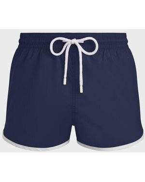 Vilebrequin Short Ultra-Light Swim Shorts Vbq - Blue