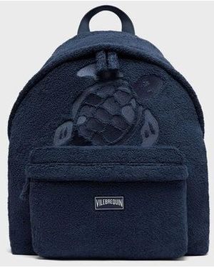 Vilebrequin Terry Backpack Turtle - Blue