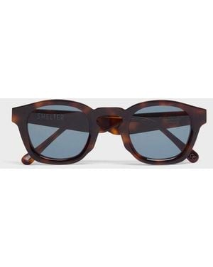Vilebrequin Acetate Cellulose Sunglasses - Blue