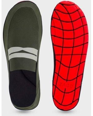 Vilebrequin Mocassins Hybrides Unis - Rouge