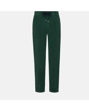 Vilebrequin Vintage Large Lines Jogginghose Aus Cord Für Herren - Grün