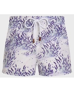 Vilebrequin Stretch Swim Shorts - Purple